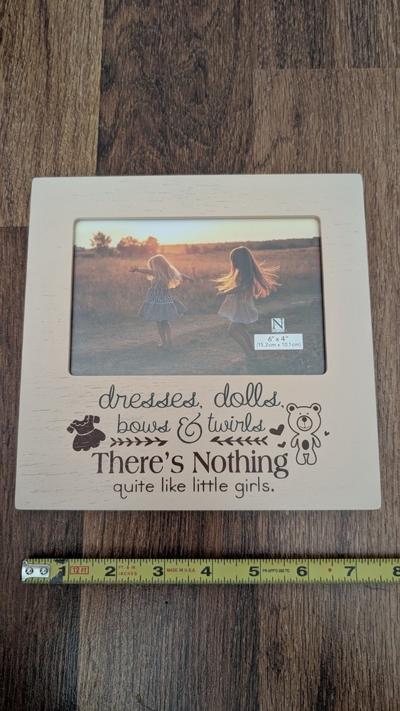 Pic Frame-Dresses, Dolls. Bows & Twirls There's Nothing Quite Like Little Girls