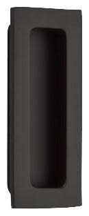 Emtek 220304 Modern 4-Inch Tall Rectangular Flush Pull