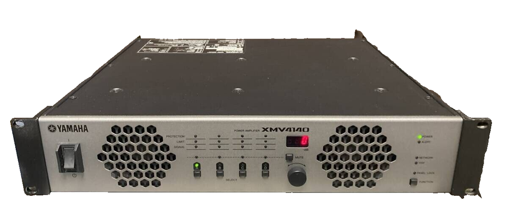 Yamaha XMV4140 4-Channel Power Amplifier Tested with Cable Included