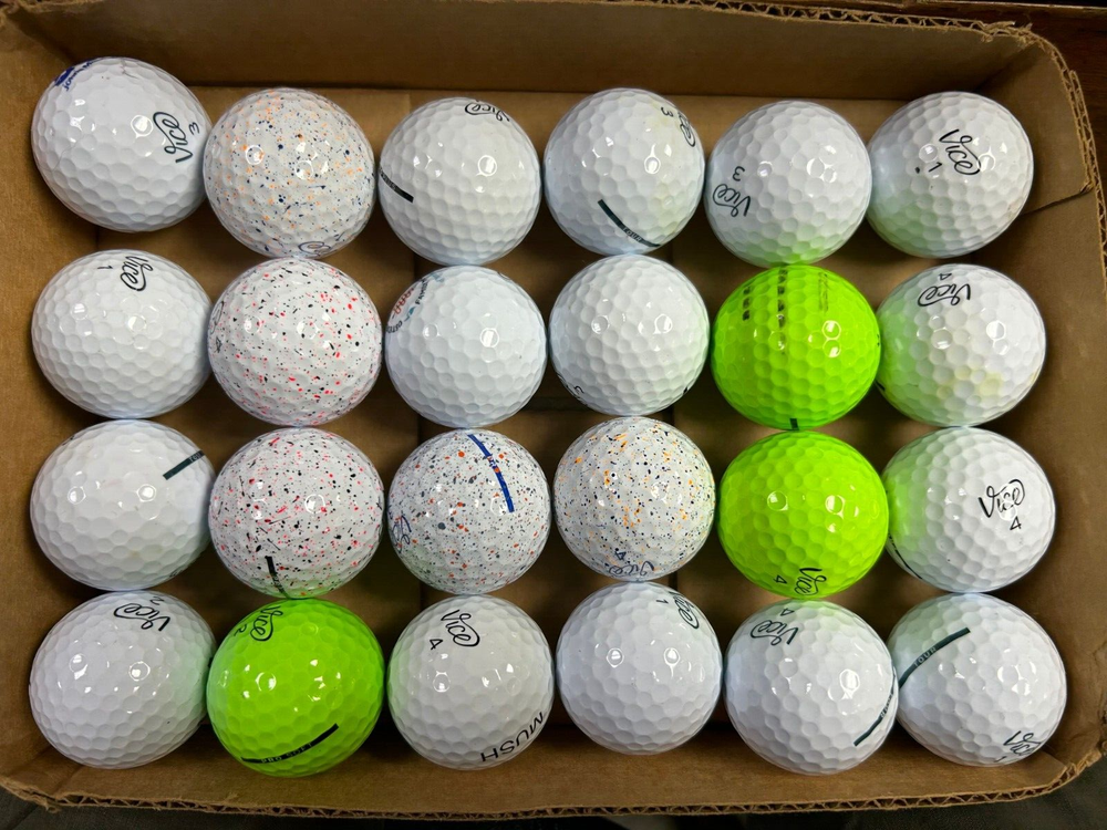 24- VICE  Assorted Models Played Golf Balls - NEAR MINT AAAAA - Free Shipping H-image
