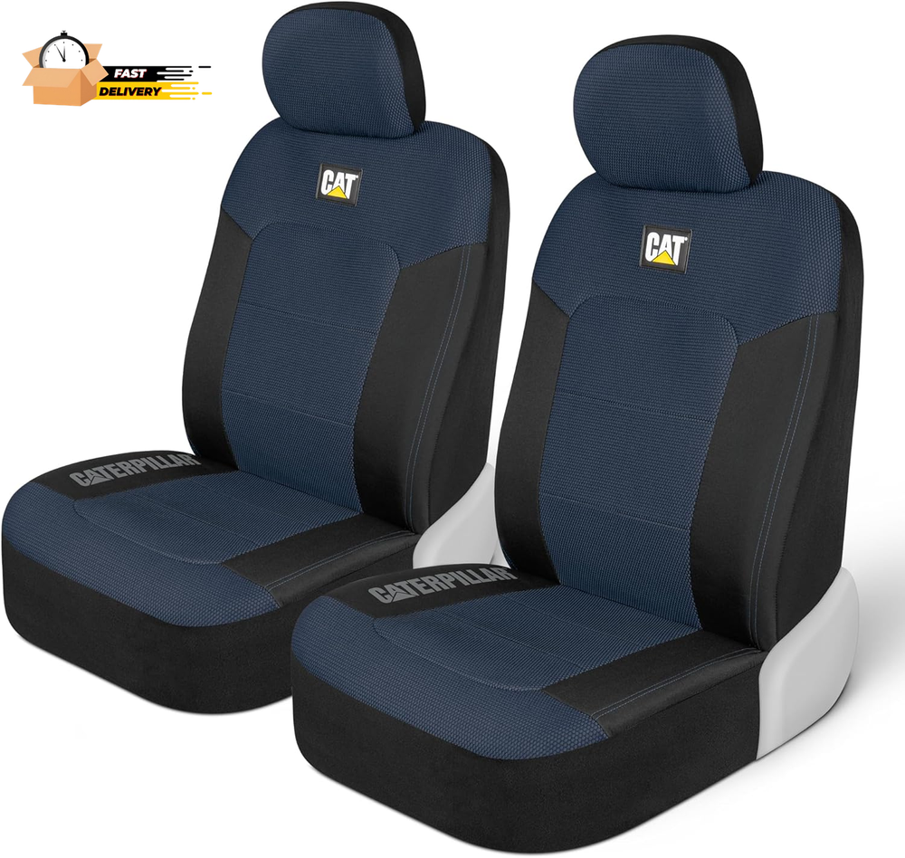 ® Meshflex Automotive Seat Covers for Cars Trucks and Suvs (Set of 2) – Blac