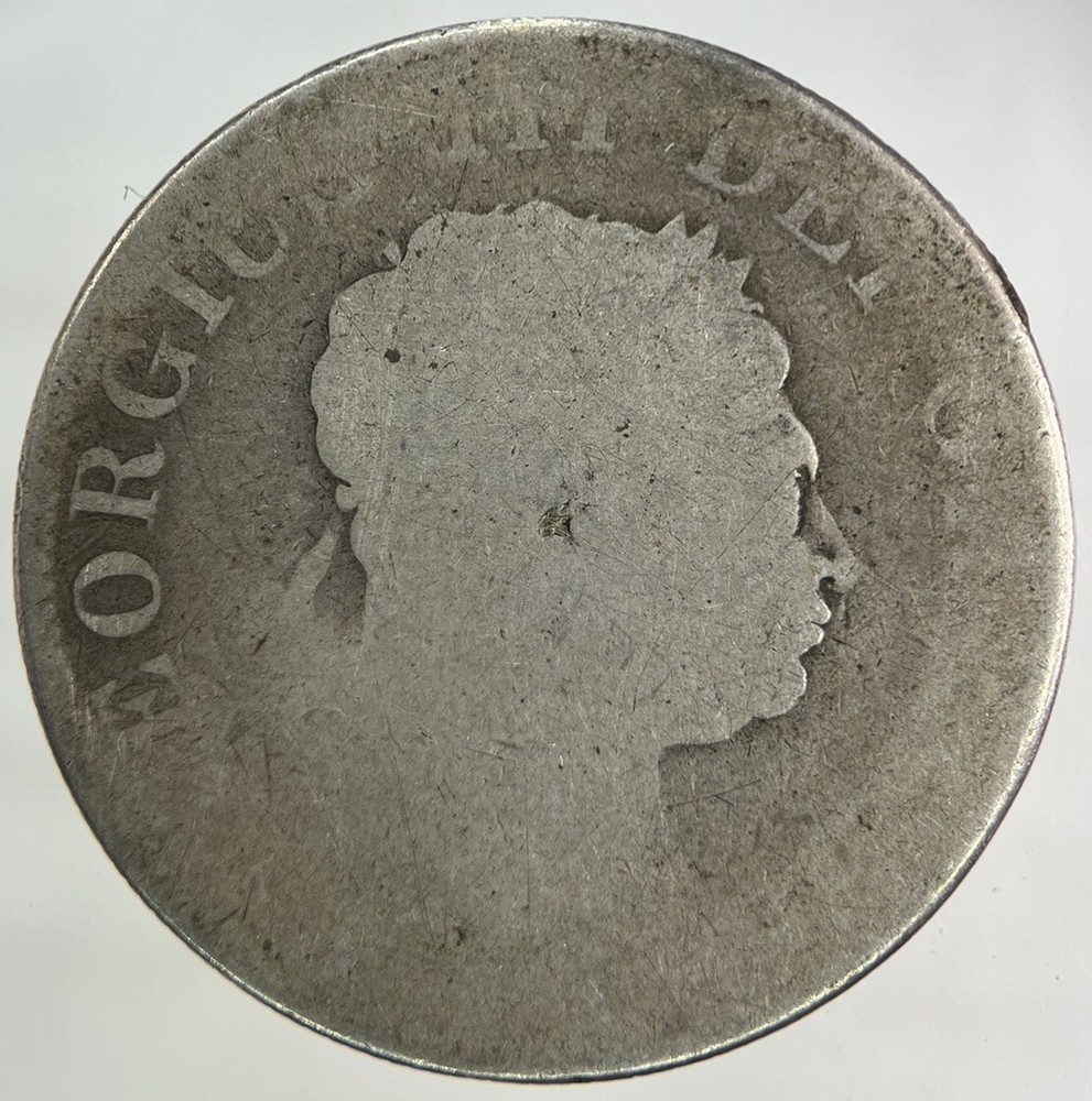 British George III 3rd Half-Crown Silver Coin | Collectable Grade