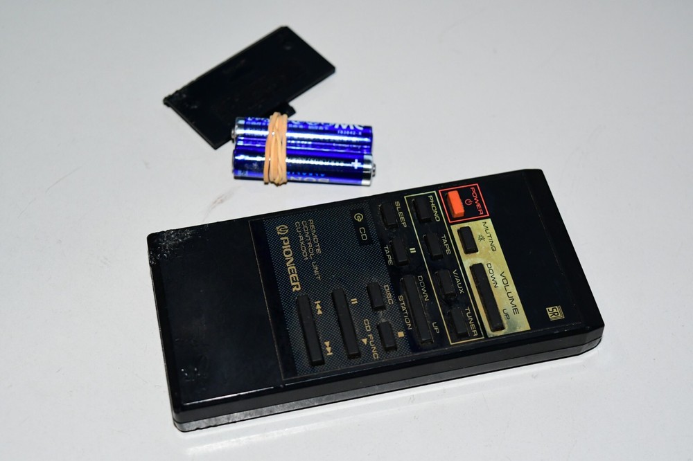 Pioneer CU-RX001 Vintage Remote Control With Batteries Tested