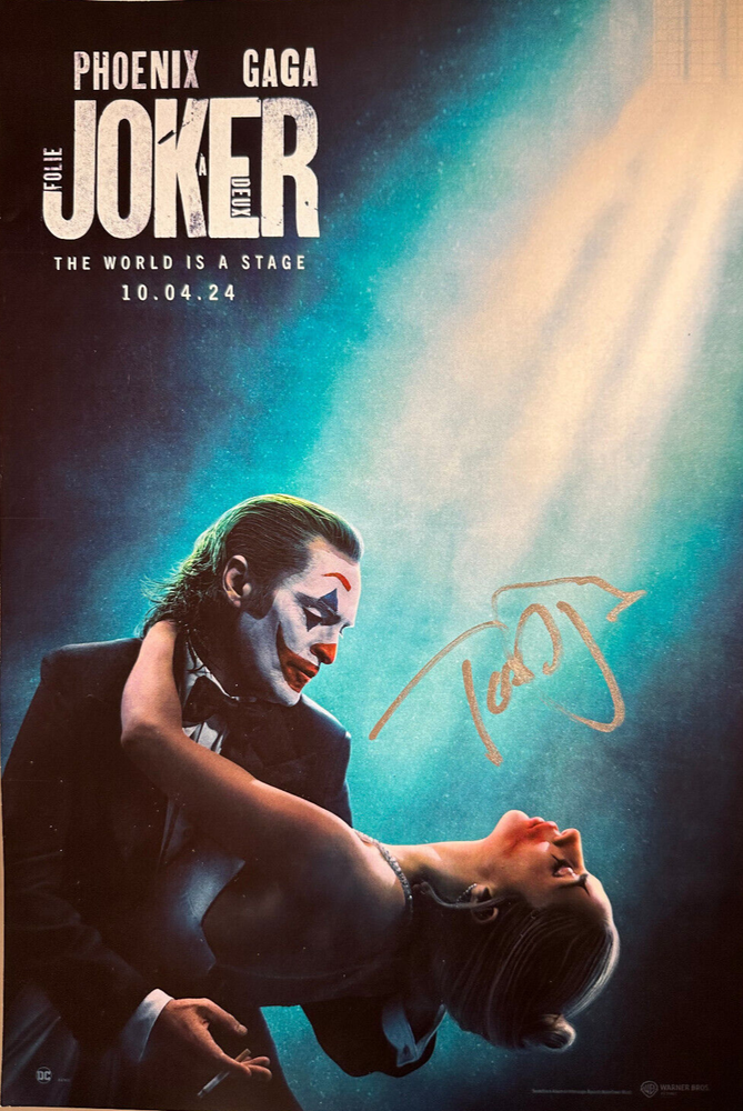 Todd Phillips Signed 11x17 