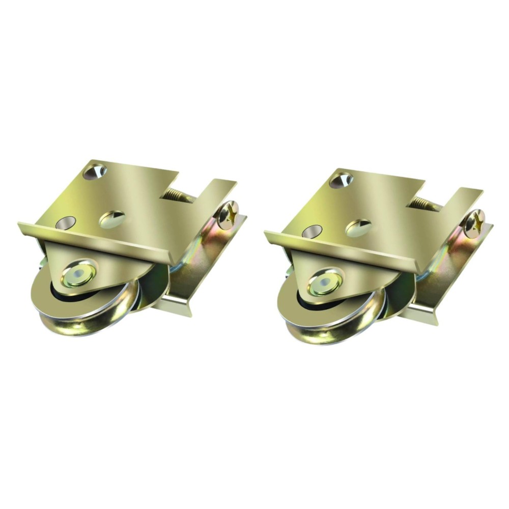 2 Pieces Sliding Patio Door Rollers Easy Installation Heavy Duty Door Wheels