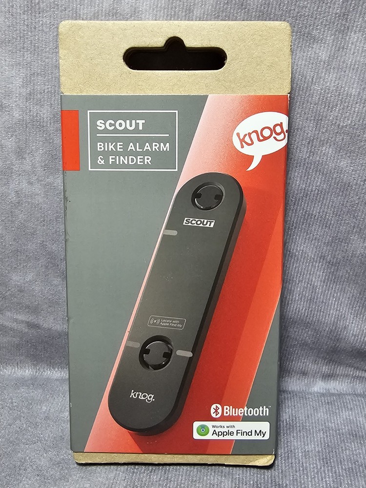 Knog Scout Bike Alarm & GPS Finder Security System New Fast Shipping