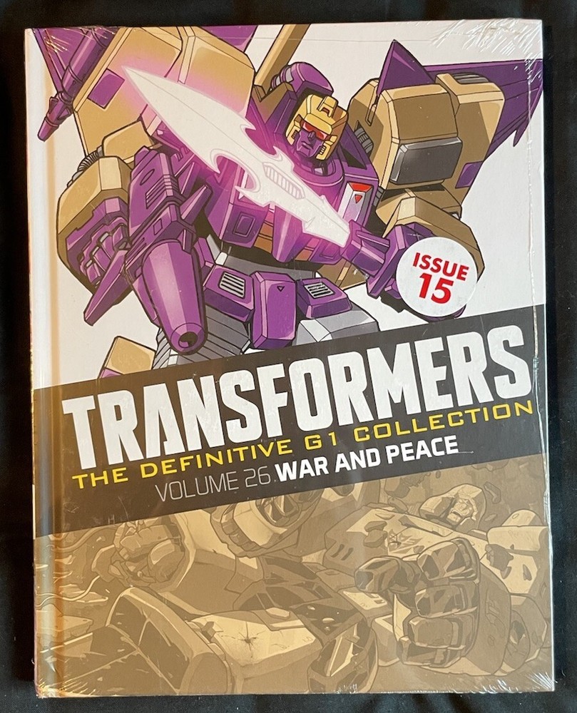 Transformers The Definitive G1 Collection Vol. 26 War And Peace (Hatchett SEALED