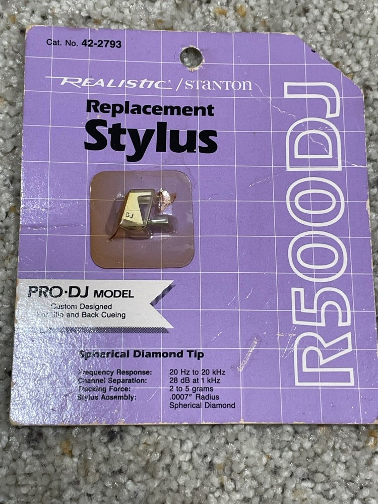 Stanton R500DJ Stylus New-Old-Stock
