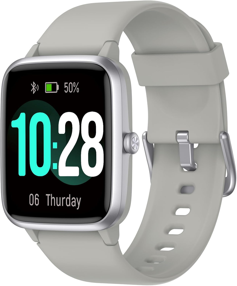 Waterproof Smart Watch for Men Women with Heart Rate Monitor and Fitness Tracker Bluetooth