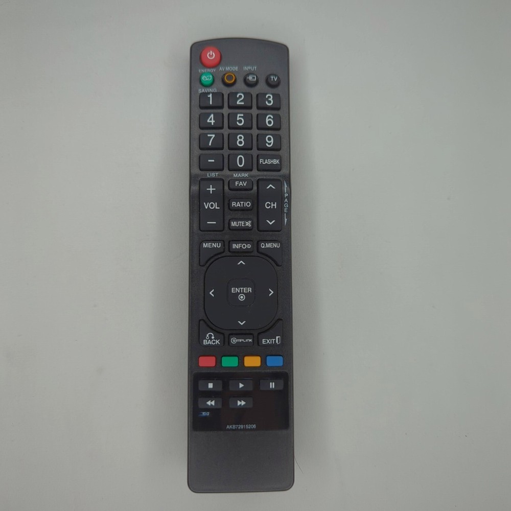 AKB72915206 Replace Remote Control for LG TV 42LD450 47LD520 22LD350 37LD450UA