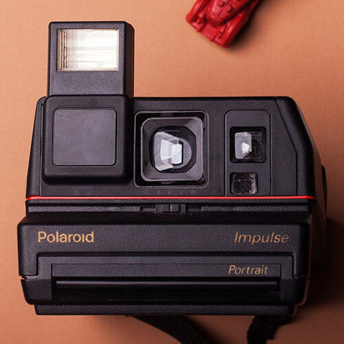 Polaroid Impulse Portrait Instant Film Camera – Retro Point and Shoot Design