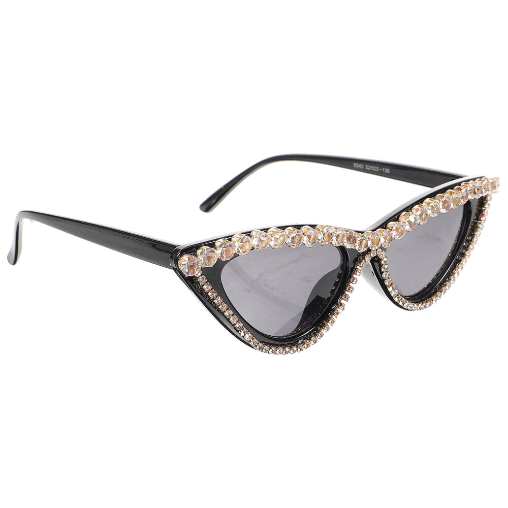 Neon Decor - Triangle Cat-eye Sunglasses Eyes Eye-catching Miss