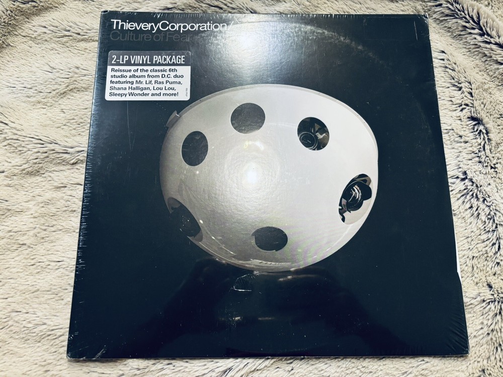 THIEVERY CORPORATION CULTURE OF FEAR 2x LP RARE US PRESS VINYL GATEFOLD New