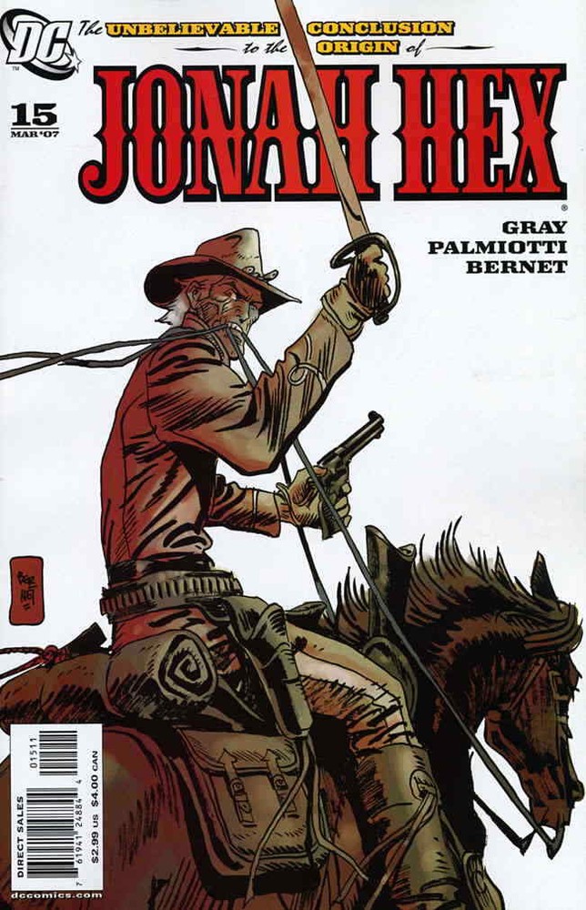 Jonah Hex (2nd Series) #15 VF; DC | Origin Jordi Bernet - we combine shipping