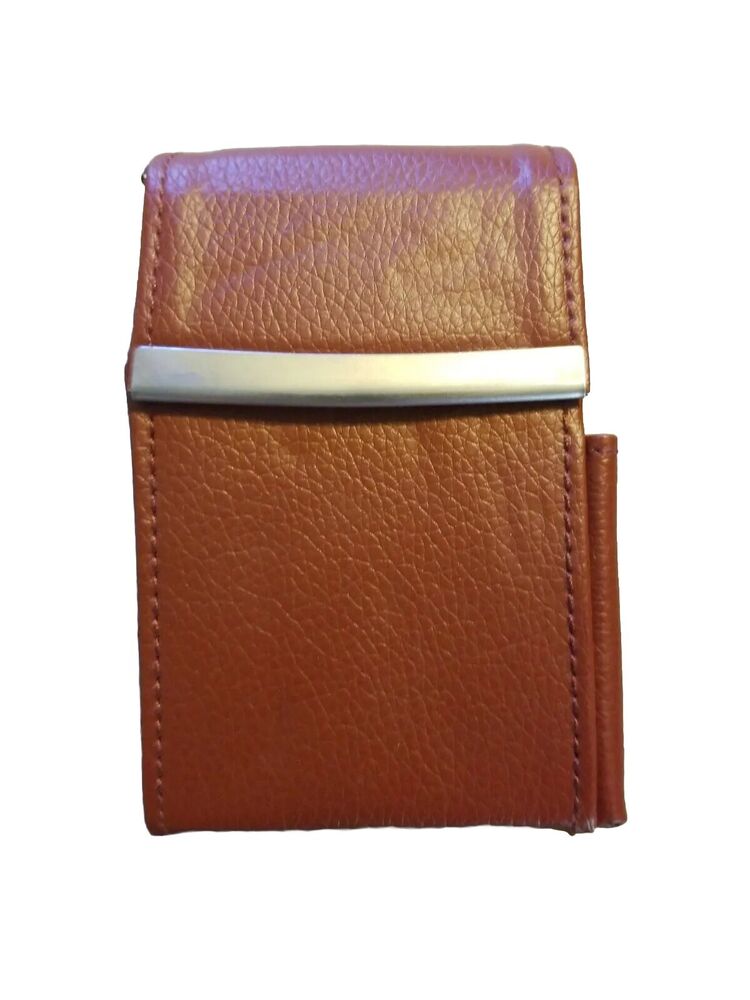 Marshal Burgundy Cigarette Up To 100's Cigarette Flip Case PayPal Accepted-image