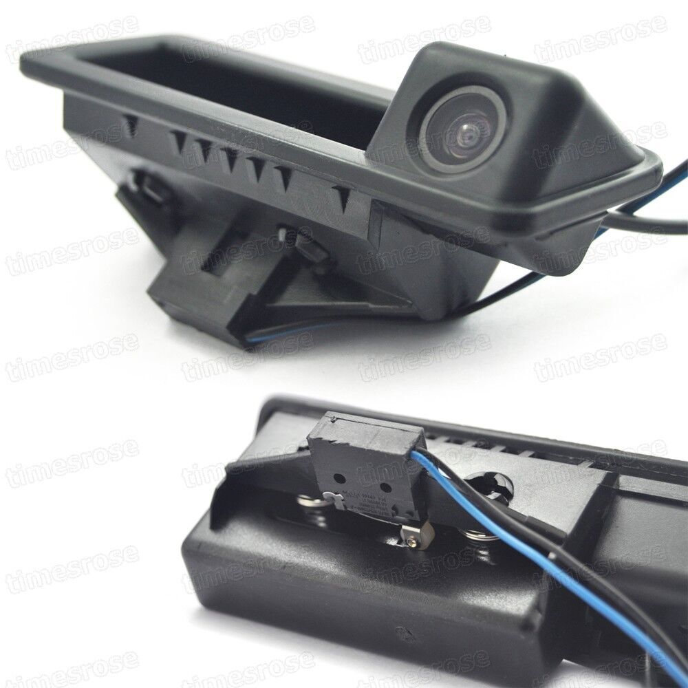 For BMW X6 2009-23 2014 E70 E71 Car Trunk Handle w/ CCD Rear View Backup Camera