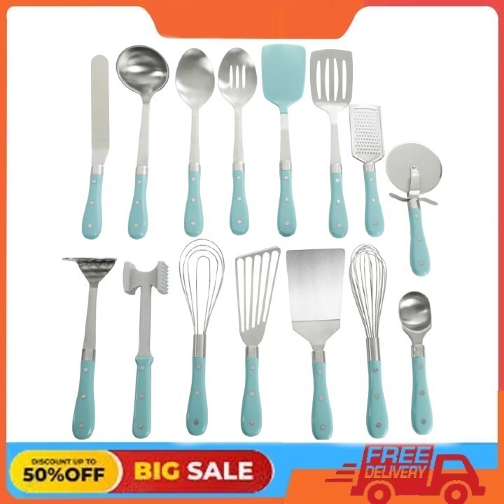 The Pioneer Woman Frontier Collection 15-Piece All in One Tool and Gadget Set