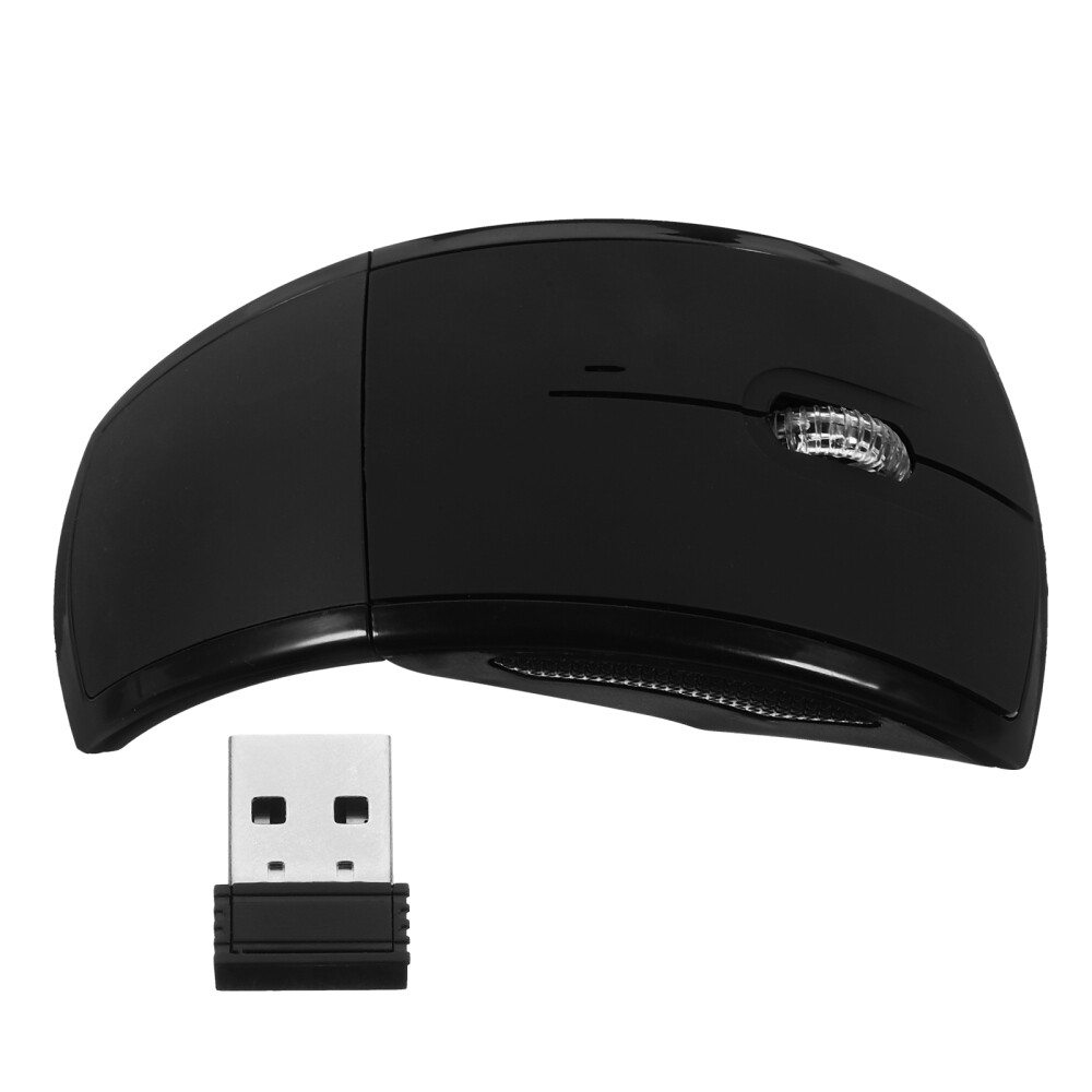 Foldable Portable Thin Computer Mouse for Laptops and On-the-Go Use
