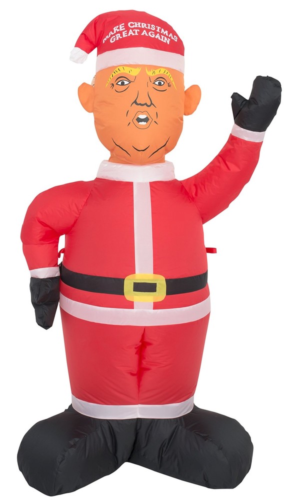 4FT Christmas Inflatables Trump 2025 NEW LED Outdoor Decoration