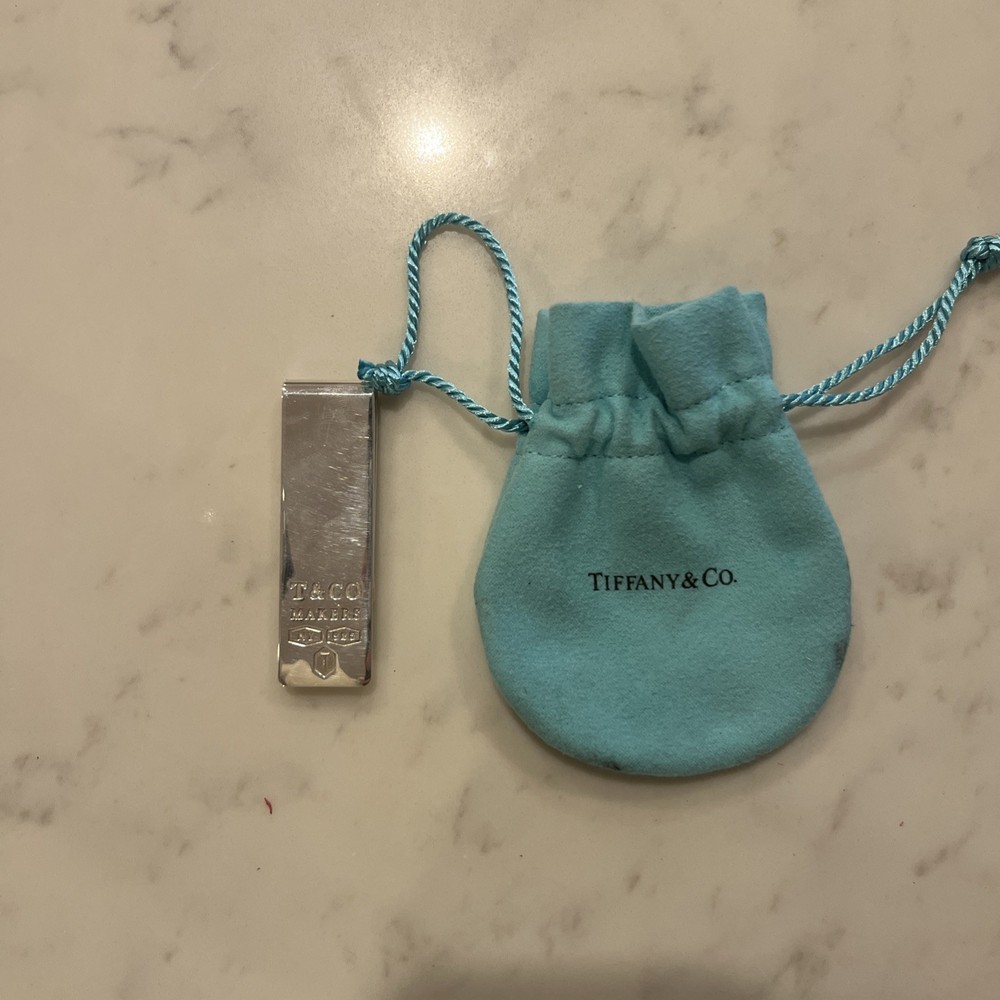 Tiffany & Co Money Clip In Sterling Silver 1837🔥🔥🔥