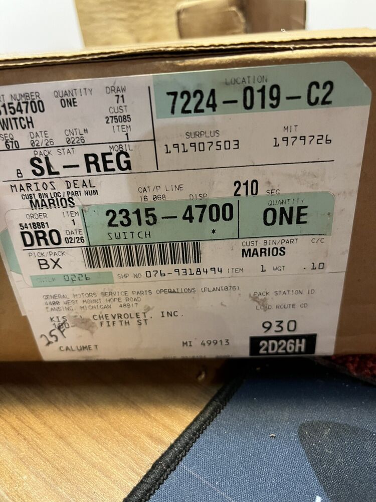 new Mirror Control Switch  23154700 For Chevy Silverado GMC Sierra 2014-2022