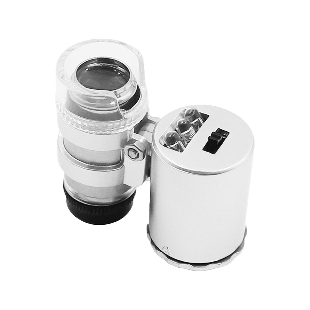 60x Illuminated Microscope Mini 60x Microscope Magnifying With LED Light modern