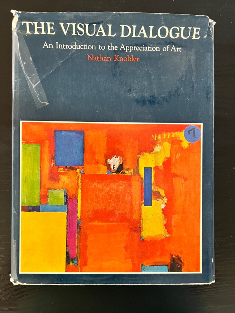 Visual Dialogue by Nathan Knobler 1966 1st Ed Art Appreciation Guide-image