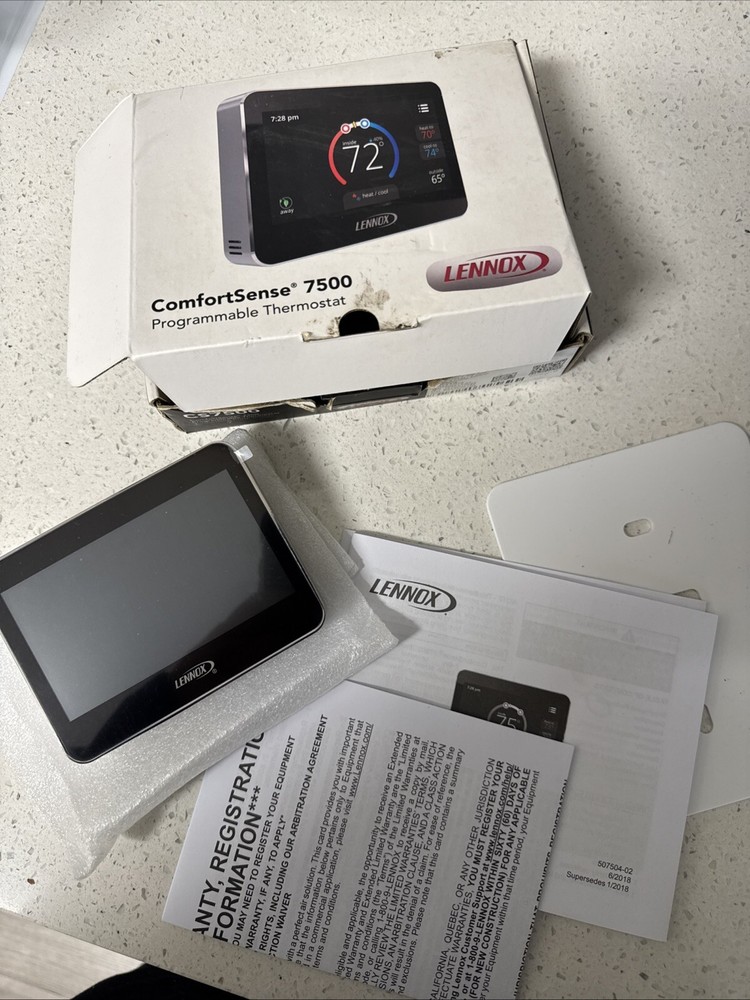 Termostato programable universal Lennox CS7500 ComfortSense 7500