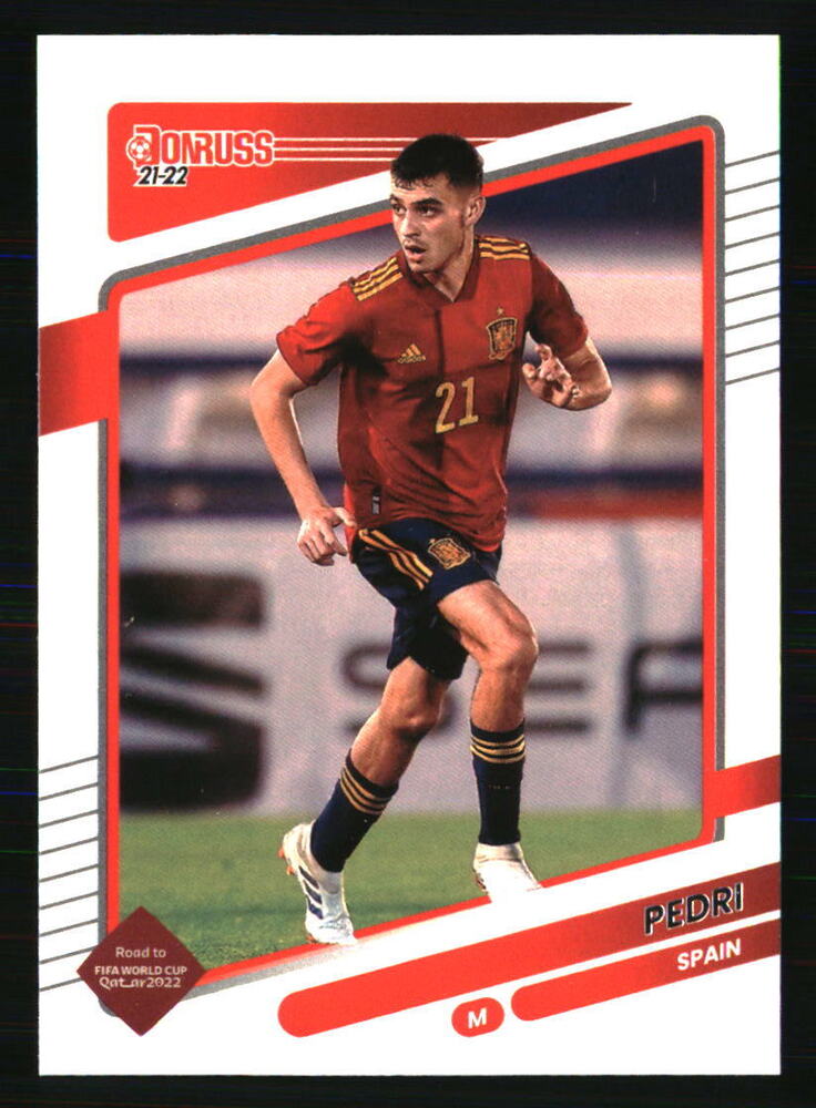 Pedri 2021-22 Donruss #151 SOCCER Card