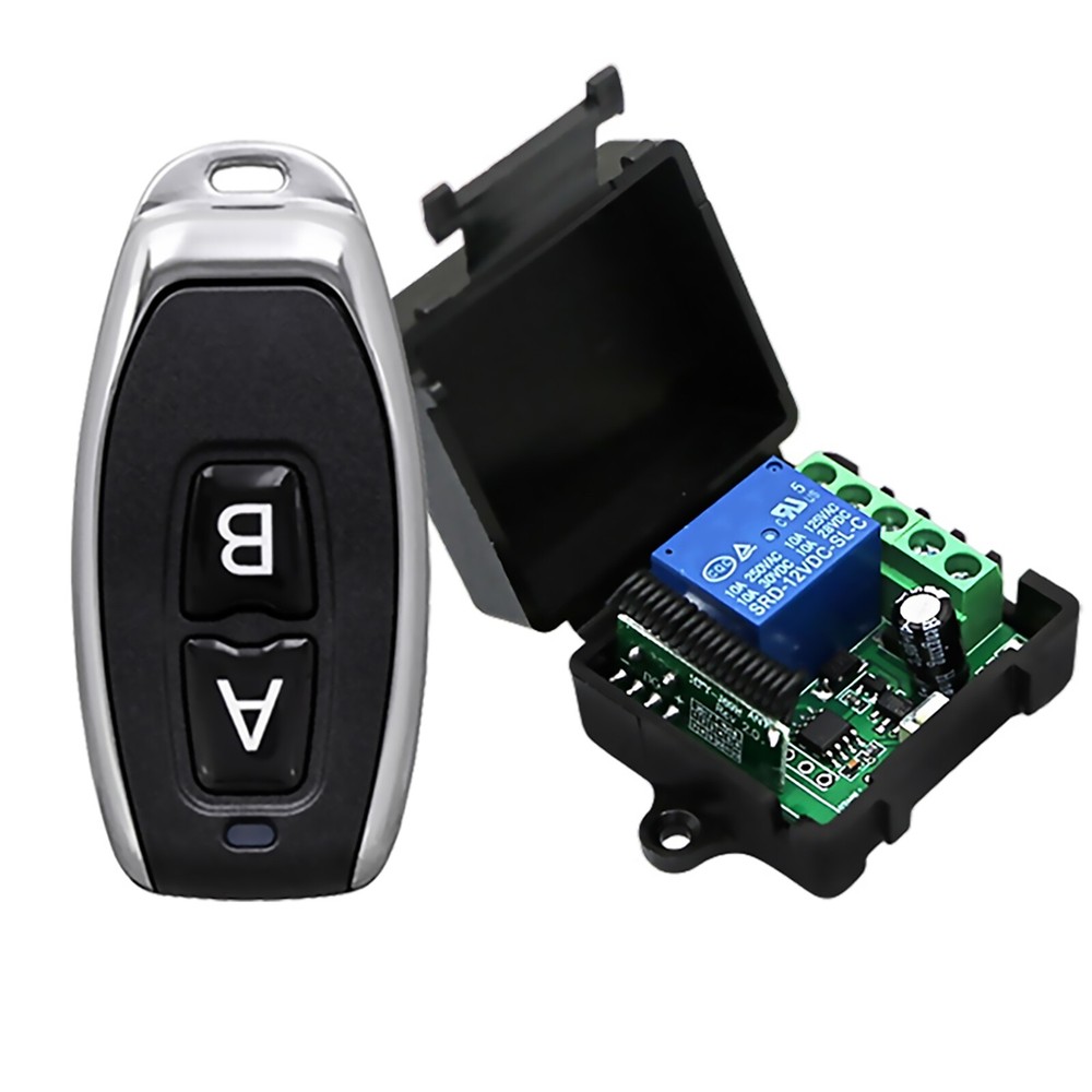 Wireless Remote Control Switch DC12V 1CH Relay Receiver Switch on/off RFNewNew