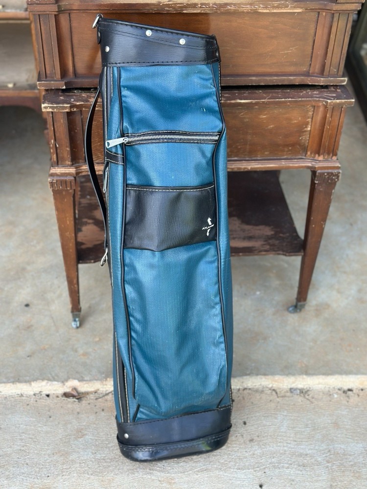 Vintage Atlantic Golf Bag in Rare Teal Color