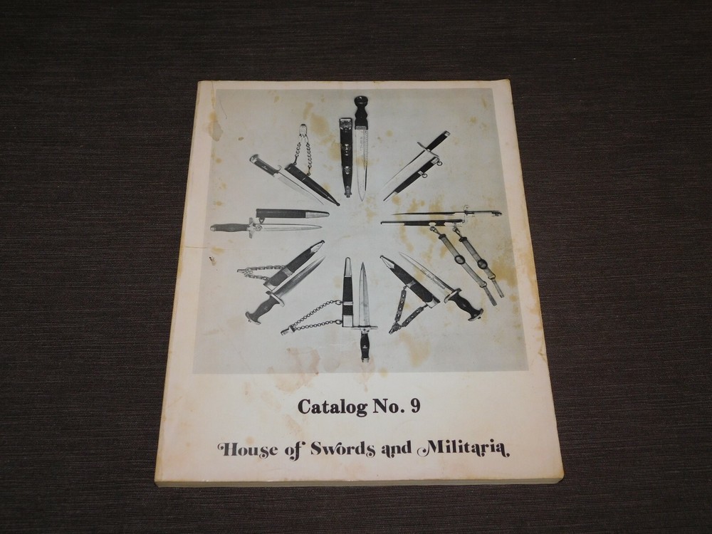 Vintage Military House of Swords & Militaria No. 9 Catalog Book  