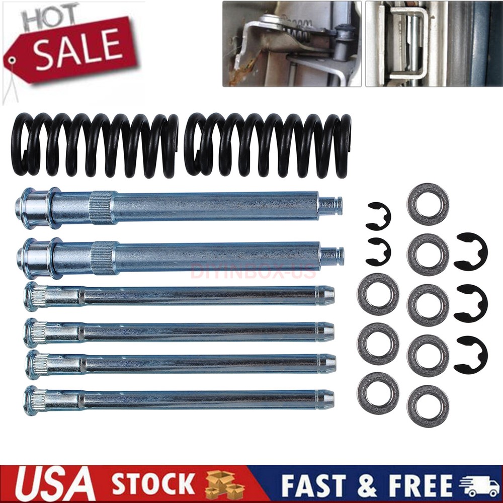 New Set Door Hinge Repair Kit For Chevy GMC Truck 88-98 Suburban 92-99 Front