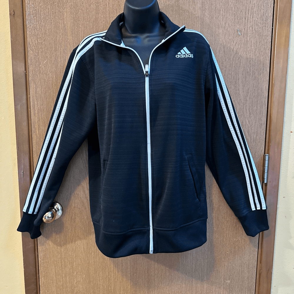 Adidas Climate Black Track Jacket Medium Size