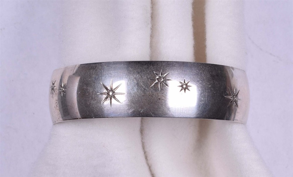 Gorham Sterling Napkin Ring 1333 Stardust