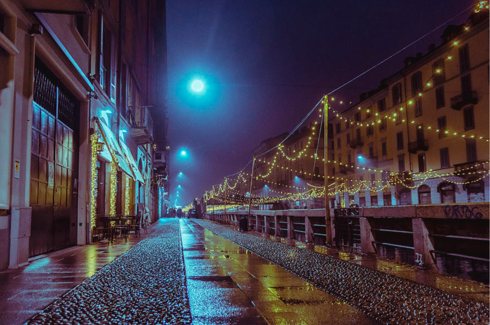 Digital photography print or wallpaper of Milano Italy-image