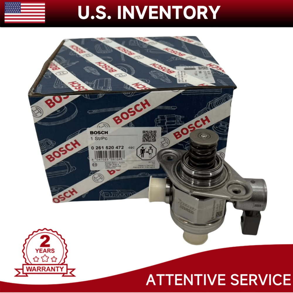 BOSCH High Pressure Fuel Pump HPFP For VW Audi 2.0T TSI 0261520472 06H127025N