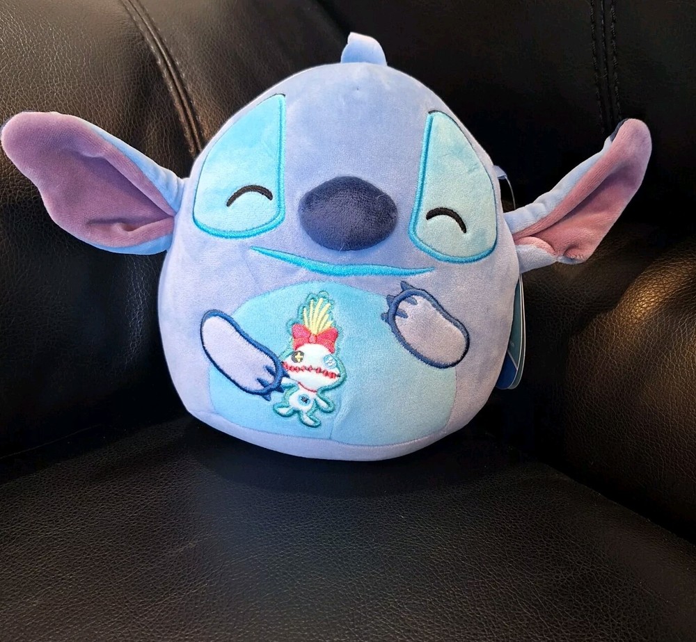 Squishmallows Disney STITCH with Embroidered Scrump 8