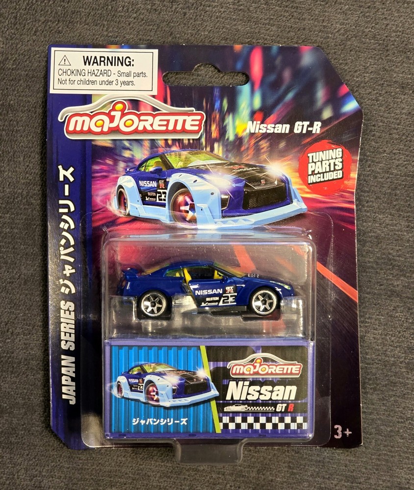Majorette Japan Series Nissan GT-R with Tuning Parts