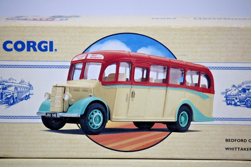 Corgi Classics Bedford OB Coach Whittakers Livery No 97109 Vintage Model