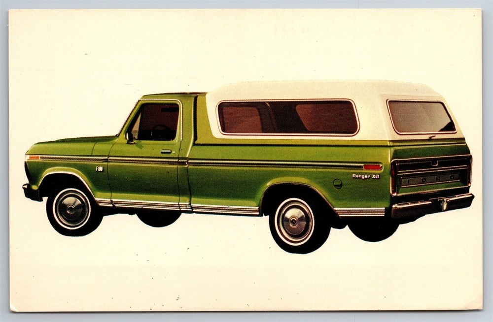 1973 Ford Pickup Advertising Dealer Handout Postcard N17