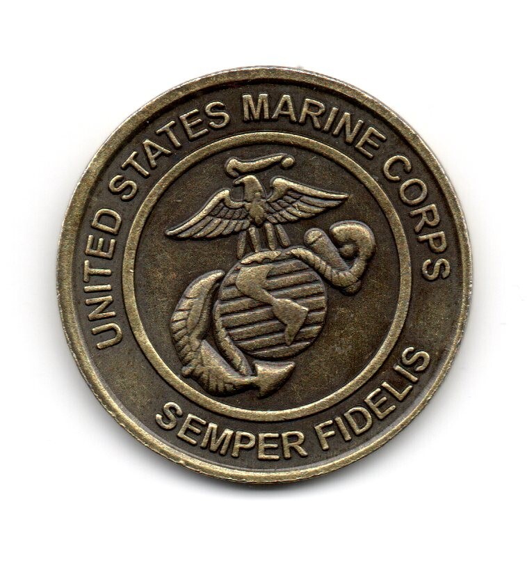 US Marine Corps Semper Fidelis Toys For Tots Program Token, Accept offers