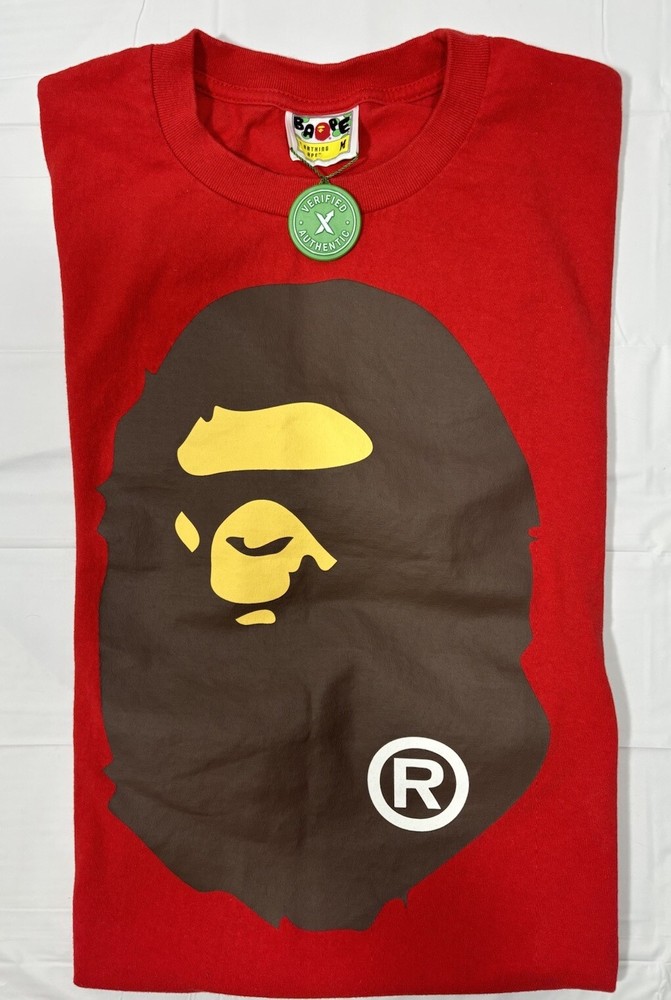 A Bathing APE BAPE -Big APE Head -Tee Size M