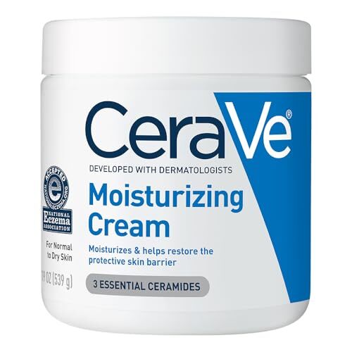 CeraVe Hydrating Body and Face Moisturizing Cream for Dry Skin Relief