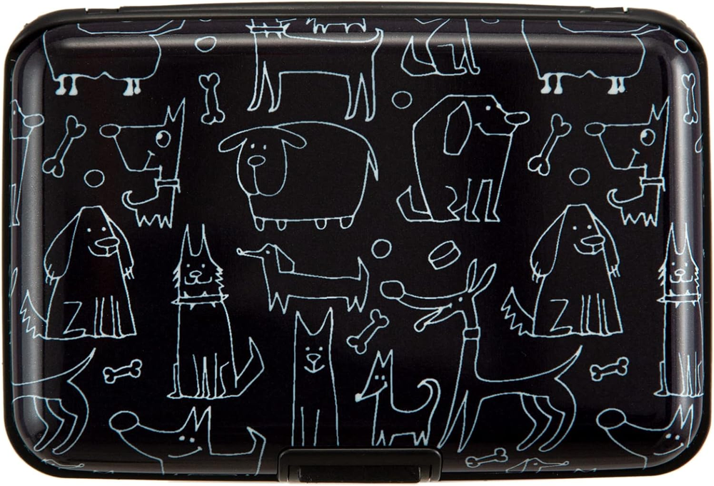 Credit Card Holder Wallet for Women Men RFID Blocking Small Metal Business Alumi-image