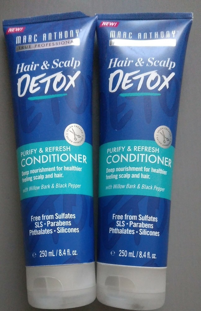 2 PACK  Marc Anthony Hair & Scalp Detox Purify & Refresh Conditioner, 8.4 Ounces