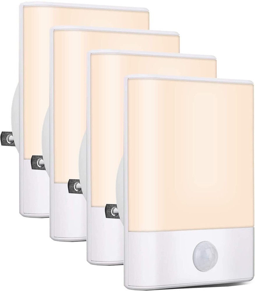 LED Night Light Plug in, Motion Sensor Night Light with Adjustable Brightness...