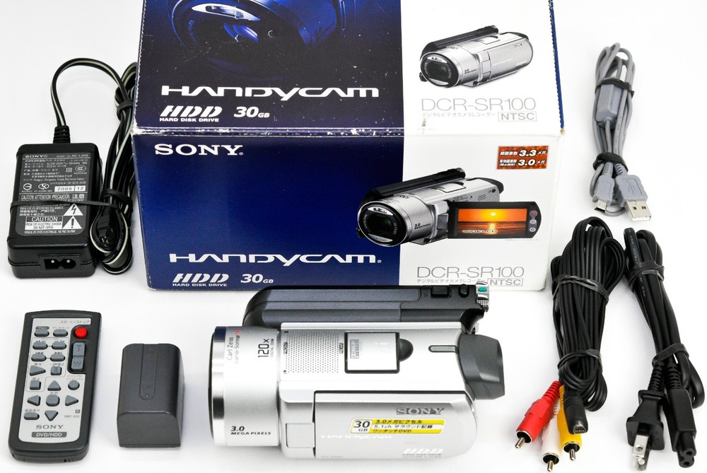 Sony Handycam DCR-SR100 30GB 120x Digital Zoom HDD Digital Camcorder Nightshot