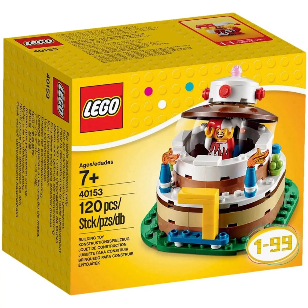 LEGO Birthday Table Decoration Building Kit Seasonal 4015 for Parties
