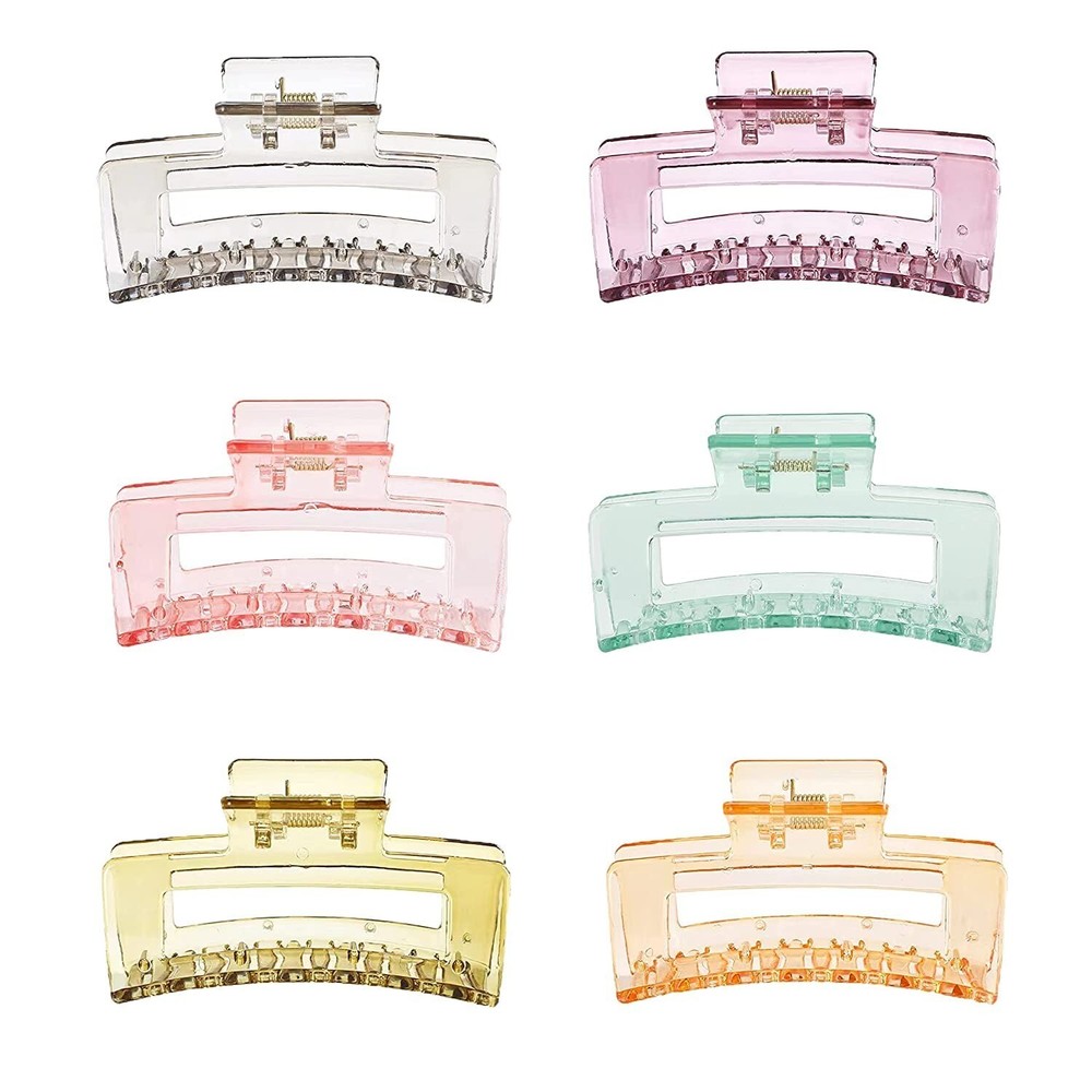 Korean Style Gold Metal Pearl Geometric Stone Lock Hair Pin/Clip Hair Accessorie